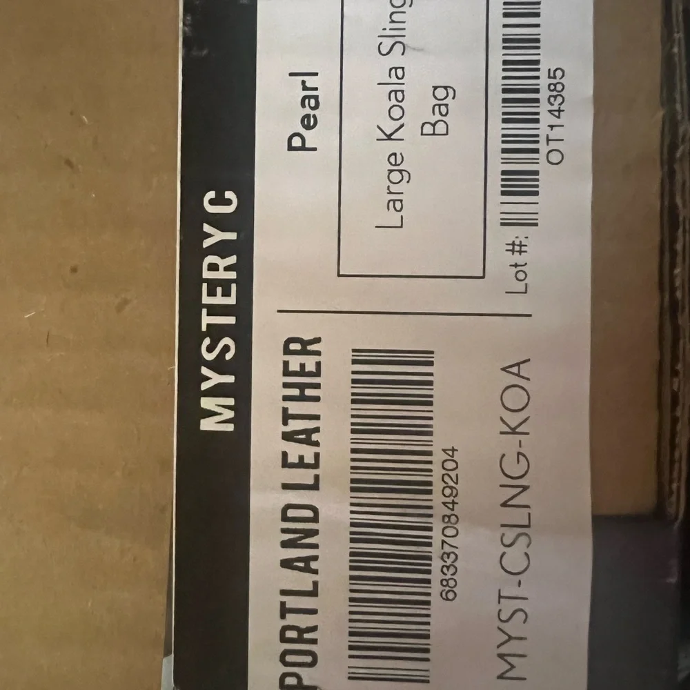 Portland leather PEARL large koala sling - Picture 6 of 6